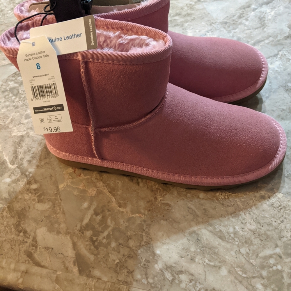 Genuine leather boots